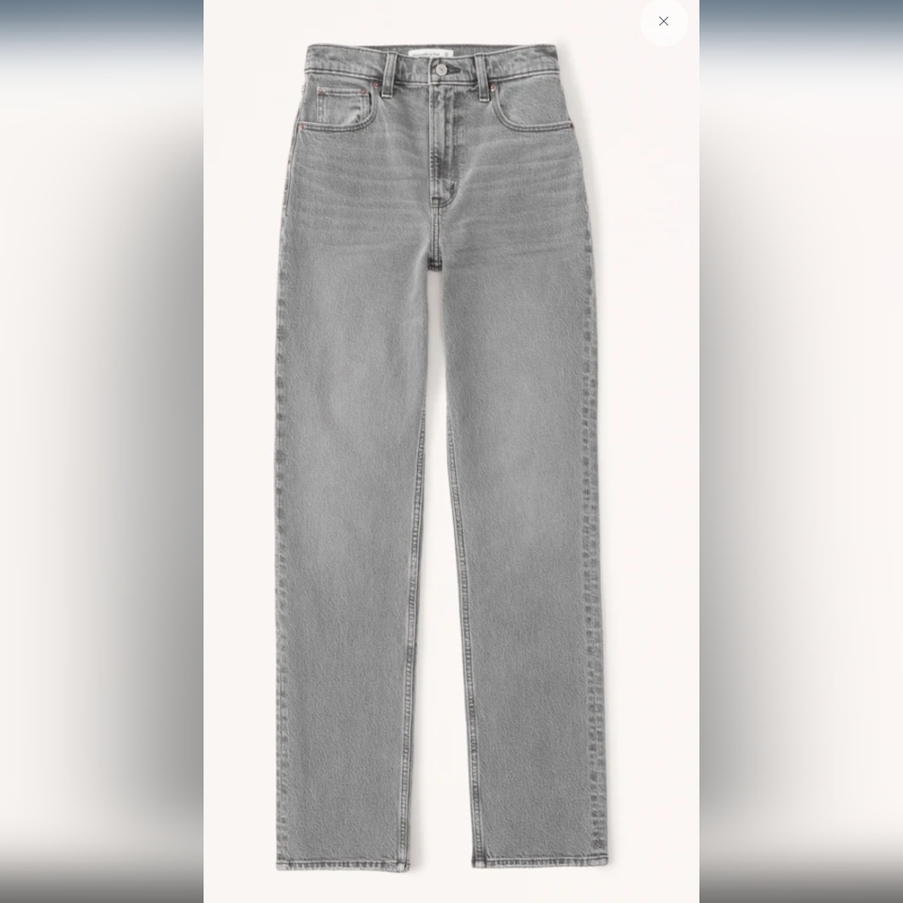 Abercrombie & Fitch The 90s Straight Ultra High Rise Sz 31/12 short